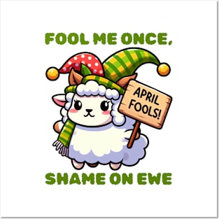 Ewe Got Me! - Punny Sheep April Fools Posters and Art